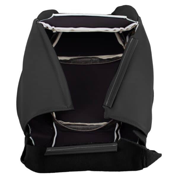 acura-cl-cuir perforé-2000-2003-ébène-conducteur-ou-passager-couverture-de-siège-de-remplacement-de-la-top-inside-out-view-oem Acura CL 2000-2003 - Housse de siège de remplacement OEM