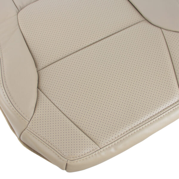 acura-cl-cuir perforé-2000-2003-parchemin-conducteur-ou-passager-couverture-de-siège-oem-de-remplacement-en-bas-de-vue-close Acura CL 2000-2003 - Housse de siège de remplacement OEM