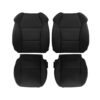 acura-mdx-piel-2007-2013-ebony-cubreasientos delanteros de repuesto de oem para conductor y pasajero2 Acura MDX 2007-2013 | Funda de asiento de recambio OEM