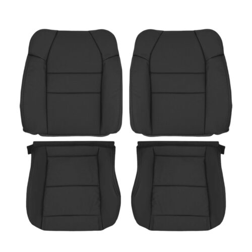 acura-mdx-perforated-leather-2007-2013-ebony-black-front-driver-and-passenger-top-and-bottom-oem-replacement-seat-cover Acura MDX 2001-2006 | Funda de asiento de recambio OEM