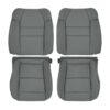 acura-mdx-perforated-leather-2007-2013-gray-stone-front-driver-and-passenger-top-and-bottom-oem-replacement-seat-cover Acura MDX 2001-2006 - Housse de siège de remplacement OEM