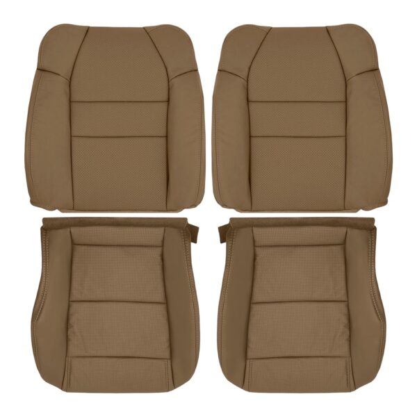 acura-mdx-perforated-leather-2007-2013-saddle-tan-front-driver-and-passenger-top-and-bottom-oem-replacement-seat-cover Acura MDX 2001-2006 - Housse de siège de remplacement OEM