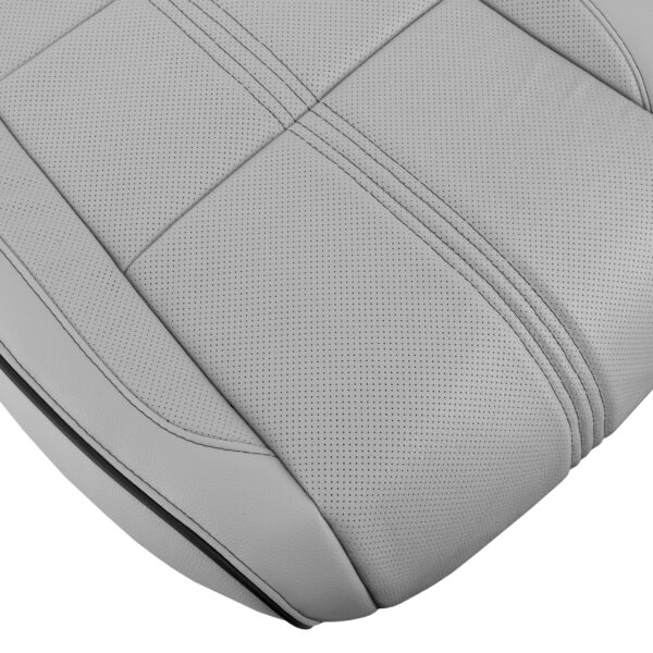 acura-mdx-perforated-leather-2017-2020-graystone-cubre-asientos-de-sustitución-oem-de-conductor-o-pasajero-abajo-cerrado-visible Acura MDX 2017-2020 | Funda de asiento de recambio OEM