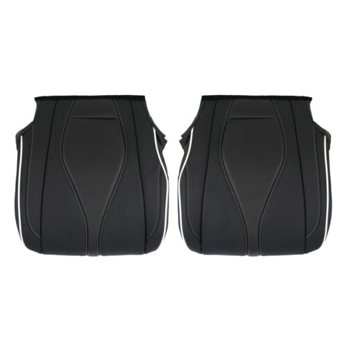 acura-rdx-advance-package-perforated-leather-2019-2025-ebony-with-white-piping-front-driver-and-passenger-bottoms-oem-replacement-seat-cover Acura RDX 2019-2025 (Advance Package) | Funda de asiento de recambio OEM