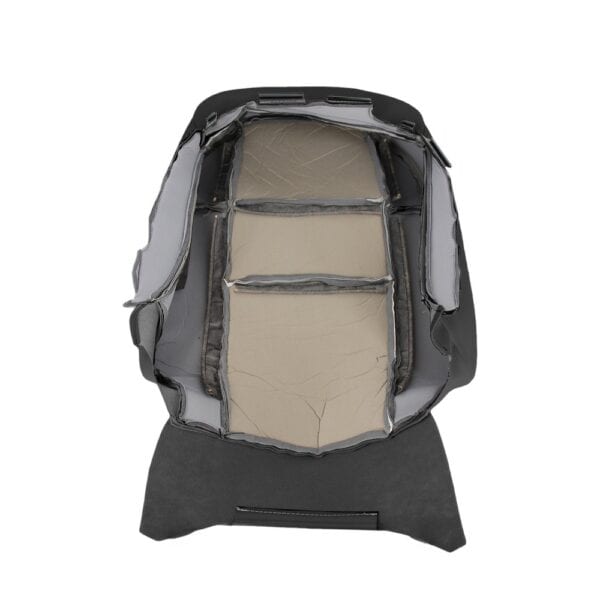 acura-rdx-cuir perforé-2007-2012-ebony-avant-conducteur-ou-passager-top-inside-out-view-oem-replacement-seat-cover Acura RDX 2007-2012 - Housse de siège de remplacement OEM