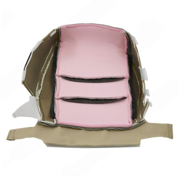 acura-rdx-cuir perforé-2007-2012-taupe-avant-conducteur-ou-passager-fond-inside-out-view-oem-replacement-seat-cover Acura RDX 2007-2012 - Housse de siège de remplacement OEM