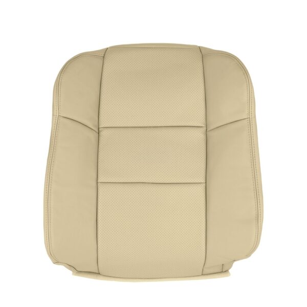 acura-rdx-cuir perforé-2007-2012-taupe-avant-conducteur-haut-de-forme-oem-remplacement-siège-1 Acura RDX 2007-2012 - Housse de siège de remplacement OEM