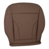 audi-q5-piel-2009-2017-marrón-castaño-frontal-pasajero-fondo-oem-reemplazo-tapa-asiento Audi Q5 2009-2017 | Funda de asiento de recambio OEM