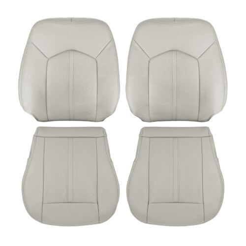cadillac-srx-genuino-cuero-perforado-2010-2016-shale-cubre-asientos-de-sustitución-oem-del-conductor-y-pasajero-parte-alta-y-baja Cadillac SRX 2010-2016 | OEM-Reemplazo Funda de asiento
