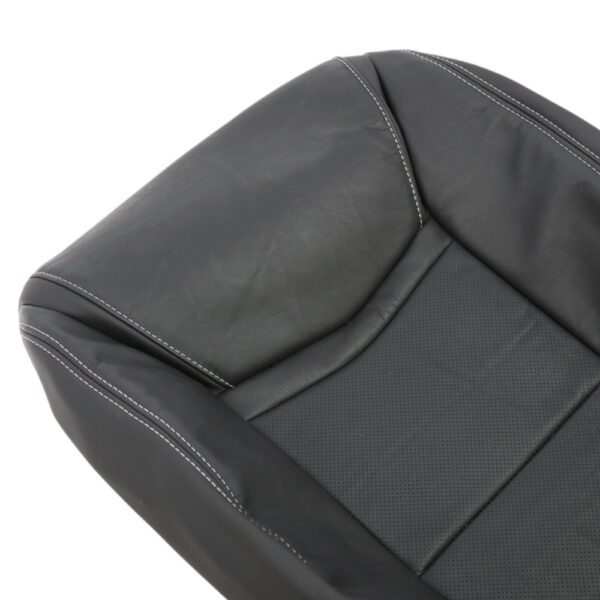 cadillac-xts-perforated-leather-2013-2019-jet-black-driver-or-passenger-top-close-view-oem-replacement-seat-cover Cadillac XTS 2013-2019 | OEM-Replacement Seat Cover