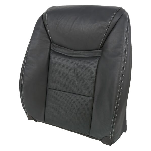 cadillac-xts-perforated-leather-2013-2019-jet-black-driver-top-oem-replacement-seat-cover-1 Cadillac XTS 2013-2019 | OEM-Replacement Seat Cover
