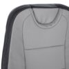 chevrolet-camaro-genuino-cuero-perforado-2010-2015-2-tono-negro-gris-asiento-del-conductor-o-pasajero-top-close-view-oem-de-reemplazo Chevrolet Camaro 2010-2015 | OEM-Reemplazo Funda de asiento