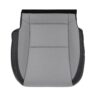 chevrolet-camaro-genuino-cuero-perforado-2010-2015-2-tono-negro-gris-pasajero-fondo-oem-reemplazo-de-asiento-3 Chevrolet Camaro 2010-2015 | OEM-Reemplazo Funda de asiento