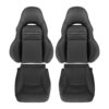 chevrolet-corvette-1997-2004-cuir perforé-ébène-noir-couverture-de-siège-conducteur-et-passager-top-et-bottom-oem-de-remplacement Chevrolet Corvette 1997-2004 - Housse de siège de remplacement OEM