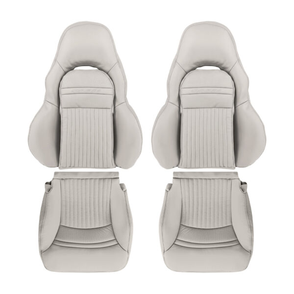 chevrolet-corvette-1997-2004-perforated-leather-shale-driver-and-passenger-top-and-bottom-oem-replacement-seat-cover Chevrolet Corvette 1997-2004 - Housse de siège de remplacement OEM