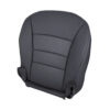 chevrolet-corvette-2005-2013-cuir perforé-ébène-fond conducteur-oem-remplacement-siège-2 Chevrolet Corvette 2005-2013 - Housse de siège de remplacement OEM