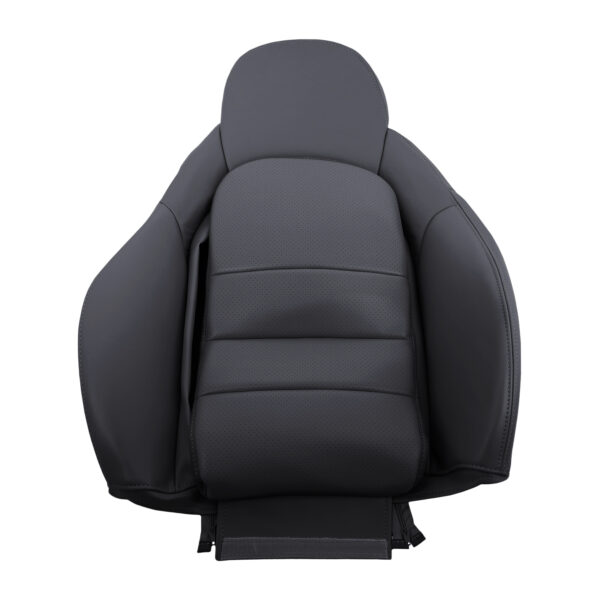 chevrolet-corvette-2005-2013-cuir perforé-ébène-conducteur-ou-passager-haut-oem-remplacement-siège Chevrolet Corvette 2005-2013 - Housse de siège de remplacement OEM