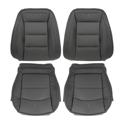chevrolet-equinox-piel-2018-2024-jet-negro-conductor-y-pasajero-top-y-fondo-oem-reemplazo-asiento-cubierta Chevrolet Equinox 2018-2024 | Funda de asiento de repuesto OEM