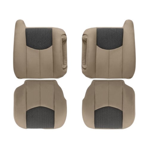 chevrolet-suburban-cuir-avec-accents-2001-2004-moyen-neutre-avec-graphite-avant-conducteur-et-passager-haut-et-bas-oem-remplacement-de-siège1 Chevrolet Suburban 2001-2004 - Housse de siège de remplacement OEM