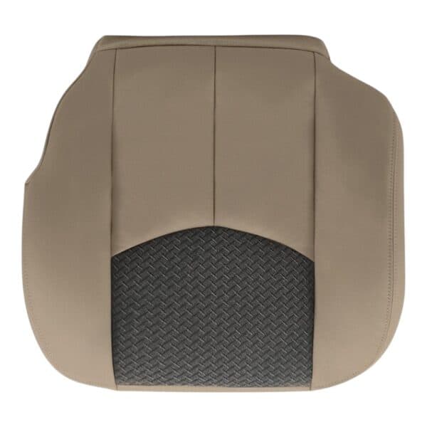 chevrolet-suburban-cuir-avec-drap-accents-2001-2004-medium-neutre-avec-graphite-front-driver-bottom-oem-replacement-seat-cover-1 Chevrolet Suburban 2001-2004 - Housse de siège de remplacement OEM