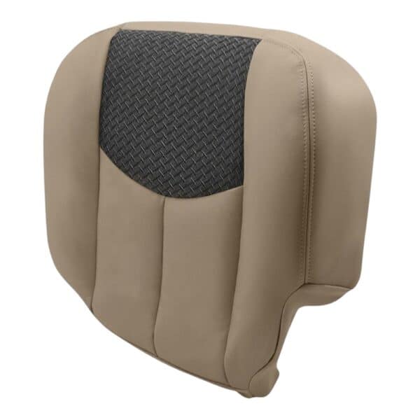 chevrolet-suburban-cuir-avec-accents-2001-2004-medium-neutre-avec-graphite-couverture-de-siège-oem-de-remplacement-de-l'avant-du-conducteur Chevrolet Suburban 2001-2004 - Housse de siège de remplacement OEM