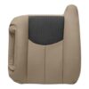 chevrolet-suburban-cuir-avec-nu-pieds-2001-2004-moyen-neutre-avec-graphite-avant-conducteur-top-oem-remplacement-siège-1 Chevrolet Suburban 2001-2004 - Housse de siège de remplacement OEM