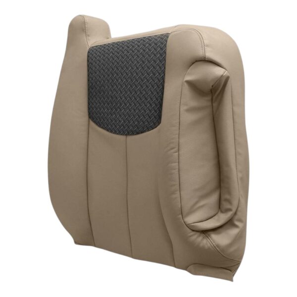 chevrolet-suburban-cuir-avec-accents-2001-2004-medium-neutre-avec-graphite-couverture-de-siège-oem-de-remplacement-avant-conducteur Chevrolet Suburban 2001-2004 - Housse de siège de remplacement OEM