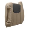chevrolet-suburban-cuir-avec-accents-2001-2004-moyen-neutre-avec-graphite-avant-passager-top-oem-remplacement-de-la-sieste-1 Chevrolet Suburban 2001-2004 - Housse de siège de remplacement OEM