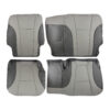 chevrolet-trailblazer-cuir-2002-20042-tone-medium-pewter-dark-pewter-rear-driver-and-passenger-top-and-bottom-oem-replacement Chevrolet Trailblazer 2002-2004 - Housse de siège de remplacement OEM