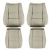 dodge-durango-piel-2011-2022-marrón claro-beige-cubreasientos delanteros de repuesto originales para conductor y pasajero Dodge Durango 2011-2025 | Funda de asiento de recambio OEM