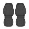 ford-edge-titanium-perforated-leather-2017-2020-ebony-front-driver-and-passenger-top-and-bottom-oem-replacement-seat-cover Ford Edge Titanium 2015-2021 | OEM-Replacement Seat Cover