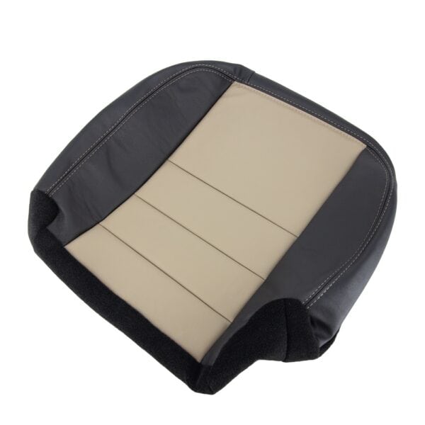 ford-excursion-cuir-2004-2005-medium-pebble-with-charcoal-black-front-driver-bottom-oem-replacement-seat-cover Ford Excursion 2004-2005 (2 rangées) - Housse de siège de remplacement OEM