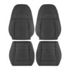 ford-explorer-xlt-leather-1998-2000-dark-graphite-front-driver-and-passenger-top-and-bottom-oem-replacement-seat-cover Ford Explorer XLT 1998-2000 - Housse de siège de remplacement OEM