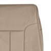 ford-f-150-perforated-leather-2011-2014-adobe-front-driver-or-passenger-top-close-view-oem-replacement-seat-cover Ford F-150 2009-2014 | Funda de asiento de recambio OEM