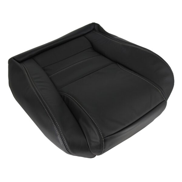 ford-mustang-cuir-1994-1998-noir-couture-blanche-couverture-de-siège-de-remplacement-de-l'avant-passager-3 Ford Mustang 1994-1998 - Housse de siège de remplacement OEM