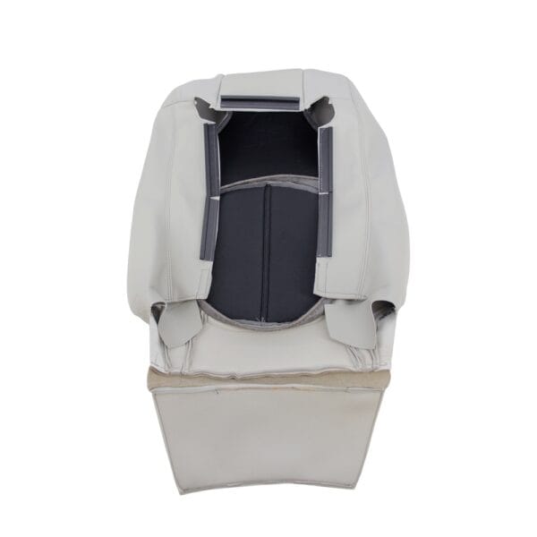 gmc-acadia-slt-perforated-leather-2007-2012-light-titanium-front-driver-or-passenger-top-inside-out-view-oem-replacement-seat-cover GMC Acadia SLT 2007-2012 | Funda de asiento de recambio OEM
