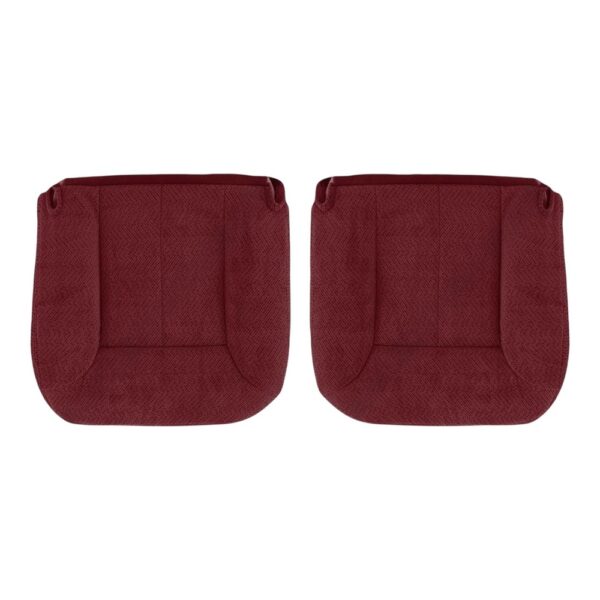 gmc-sierra-cloth-1995-1999-ruby-red-front-driver-et-passenger-bottoms-oem-replacement-seat-cover GMC Sierra 1995-1999 | Housse de siège de remplacement OEM