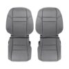 Honda CR-V cuero 2007-2011 gris conductor y pasajero superior e inferior funda de asiento de repuesto OEM Honda CR-V 2007-2011 | Funda de asiento de recambio OEM