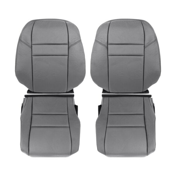 Honda CR-V cuero 2007-2011 gris conductor y pasajero superior e inferior funda de asiento de repuesto OEM Honda CR-V 2007-2011 | Funda de asiento de recambio OEM