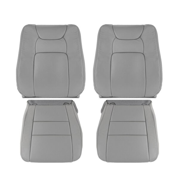 honda-ridgline-perforated-leather-2006-2014-gray-front-driver-and-passenger-top-and-bottom-oem-replacement-seat-cover2 Honda Ridgeline 2006-2014 | OEM-Replacement Seat Cover