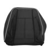 hummer-h3-leather-2006-2010-ebony-pewter-piping-front-driver-or-passenger-top-oem-replacement-seat-cover Hummer H3 2006-2010 - Housse de siège de remplacement OEM