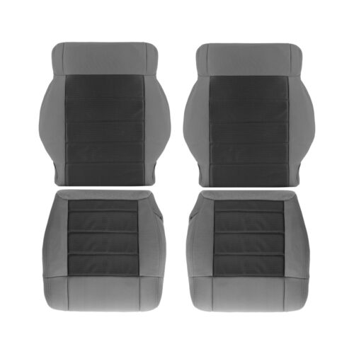 jeep-wrangler-x-cloth-2008-2010-2-tone-medium-slate-gray-front-driver-and-passenger-top-and-bottom-oem-replacement-seat-cover Jeep Wrangler X 2008-2010 | Funda de asiento de recambio OEM (tela)