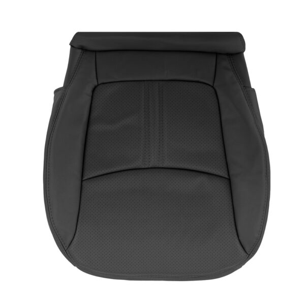 kia-sorento-genuino-cuero-perforado-2011-2015-negro-conductor-fondo-oem-reemplazo-asiento-cubierta-4 Kia Sorento 2011-2015 | Funda de asiento de recambio OEM