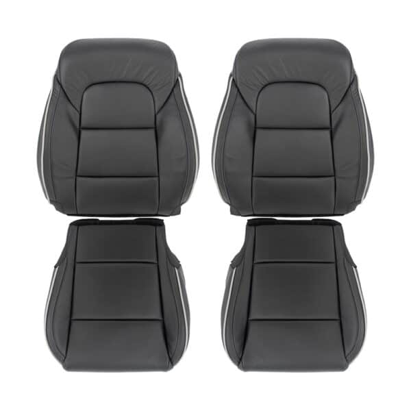 kia-sportage-cuir-perforé-2016-2021-noir-couverture-de-siège-de-remplacement-du-conducteur-et-du-passager-top-and-bottom-oem Kia Sportage 2016-2021 | Housse de siège de remplacement OEM