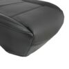 kia-telluride-simili cuir perforé-2020-2025-noir-conducteur ou passager-vue rapprochée-housse de siège de remplacement OEM-1 Kia Telluride 2020-2025 | Housse de siège de remplacement OEM