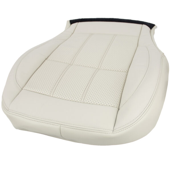 land-rover-range-rover-evoque-cuir perforé-2020-2026-gray-driver-bottom-oem-replacement-seat-cover-1 Land Rover Range Rover Evoque 2020-2026 | Housse de siège de remplacement OEM