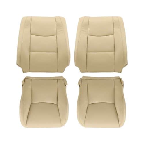 lexus-gx470-cuir-2003-2009-ivoire-avant-conducteur-et-passager-top-et-bottom-oem-remplacement-siège1 Lexus GX470 2003-2009 - Housse de siège de remplacement OEM