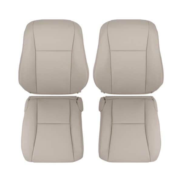 lexus-ls460-perforated-leather-2007-2009-cashmere-front-driver-and-passenger-top-and-bottom-oem-replacement-seat-cover Lexus LS460 2007-2012 | Funda de asiento de recambio OEM