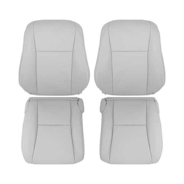 lexus-ls460-perforated-leather-2007-2012-light-gray-front-driver-and-passenger-top-and-bottom-oem-replacement-seat-cover Lexus LS460 2007-2012 | Funda de asiento de recambio OEM
