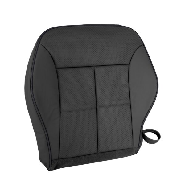 lincoln-mkx-perforated-leather-2007-2010-charcoal-black-front-passenger-bottom-oem-replacement-seat-cover-2 Lincoln MKX 2007-2010 | Funda de asiento de recambio OEM